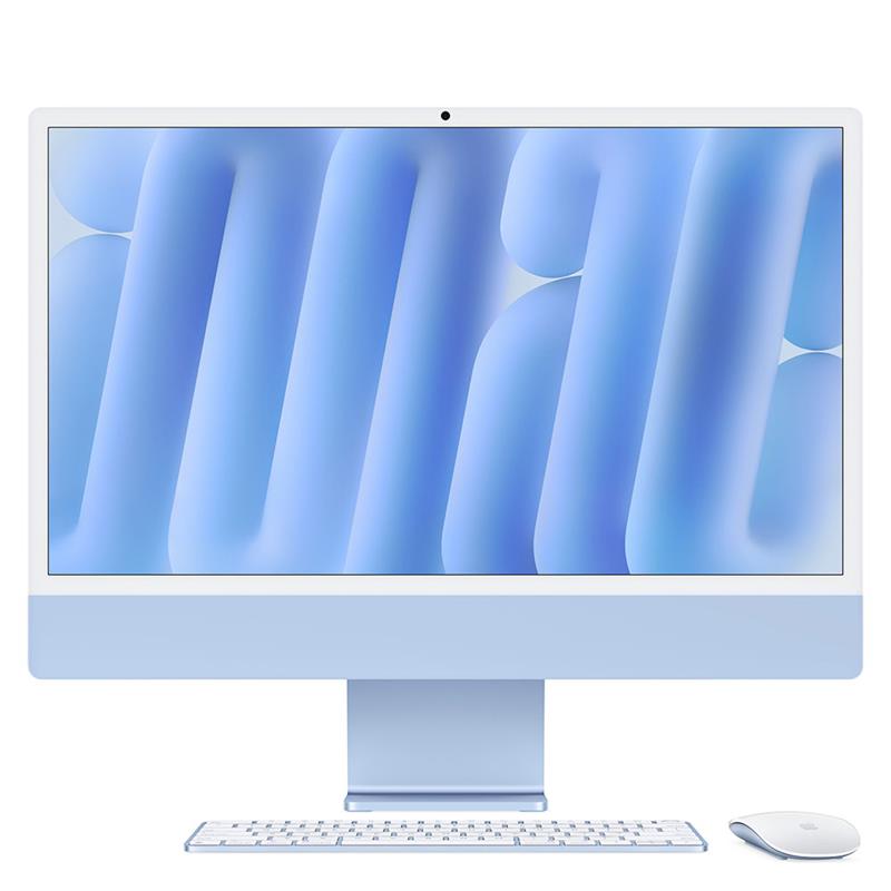 Apple iMac 24/ 23, 5"/ 4480 x 2520/ M4/ 16GB/ 256GB SSD/ M4/ Sequoia/ Blue/ 1R 