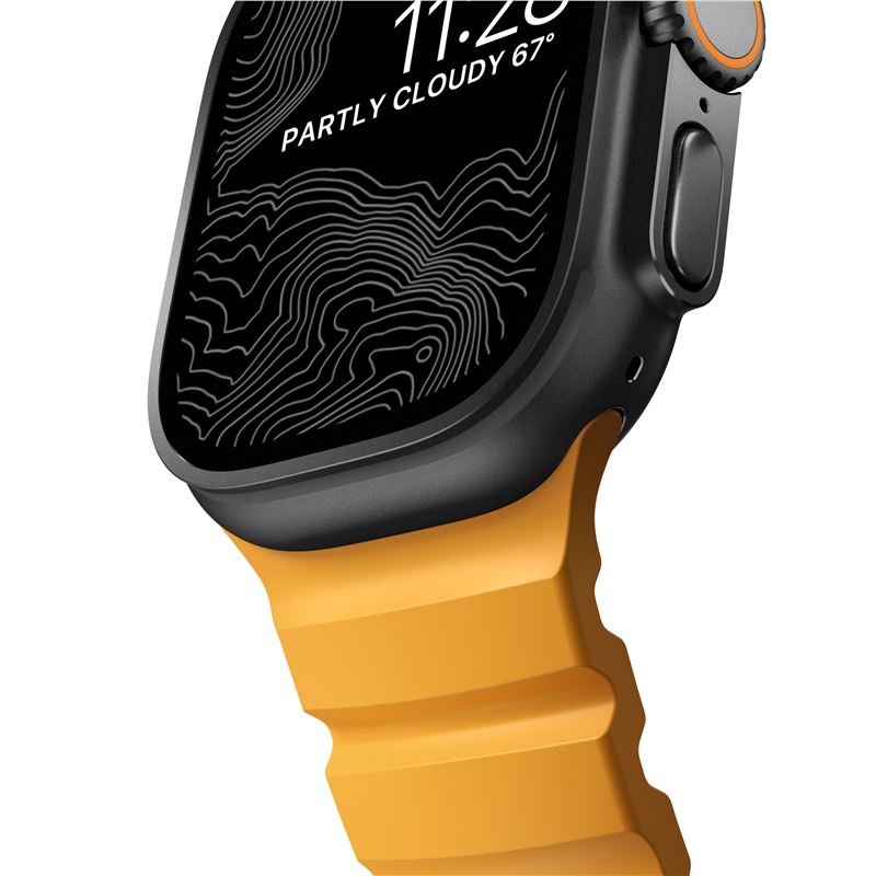 Nomad remienok Rocky Point Band pre Apple Watch 46/49mm - Sol/Black 