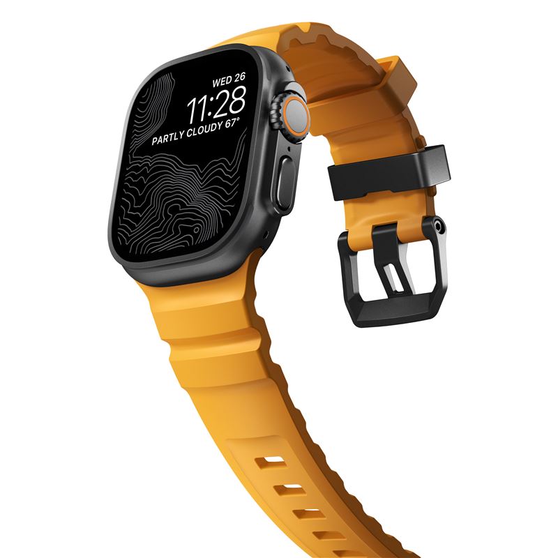 Nomad remienok Rocky Point Band pre Apple Watch 46/49mm - Sol/Black 