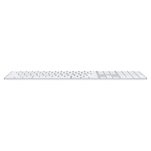 Apple Magic Keyboard s Touch ID a Numerickou klávesnicou - INT English - biele klávesy 