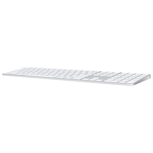 Apple Magic Keyboard s Touch ID a Numerickou klávesnicou - INT English - biele klávesy 