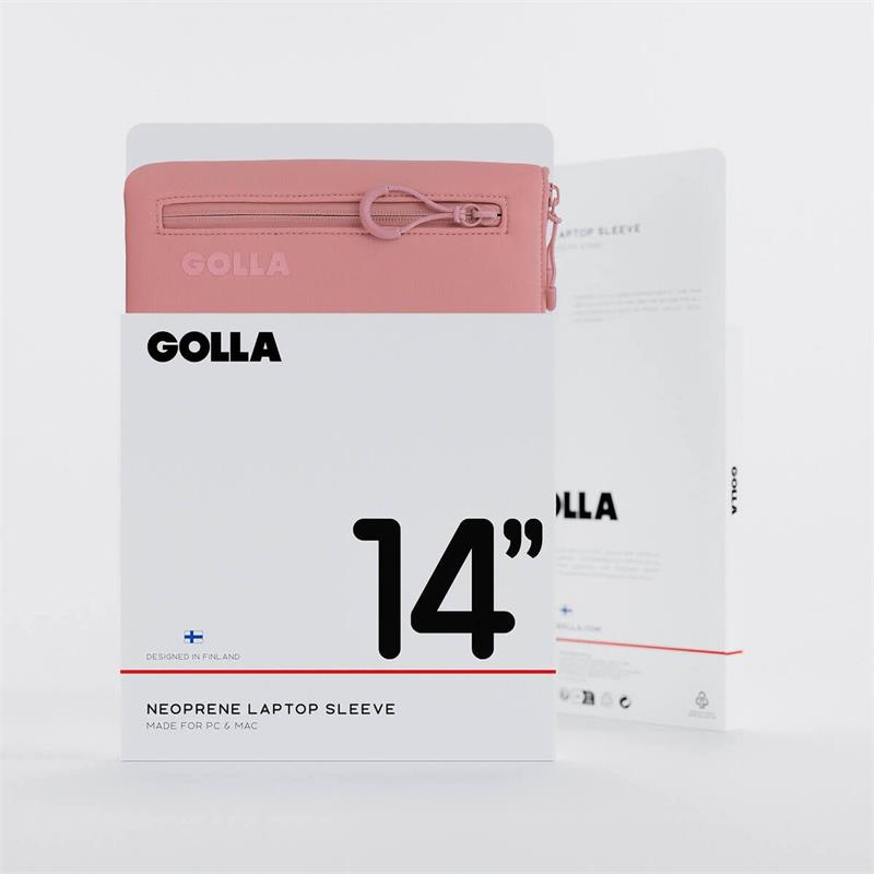 GOLLA Sleeve Metro Neoprene 14" Dirty Pink 