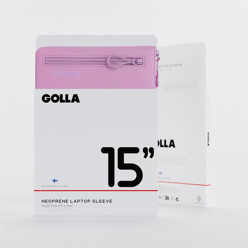 GOLLA Sleeve Metro Neoprene 15" Pastel Lilac 