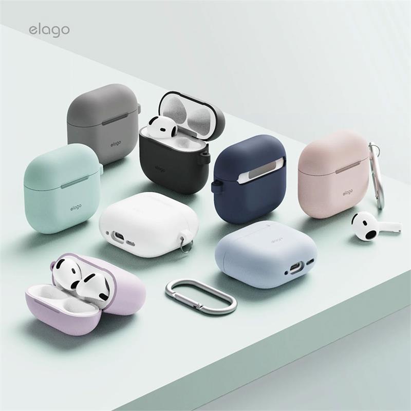 Elago puzdro Silicone Hang Case pre Airpods 4/5 - Sand Pink 