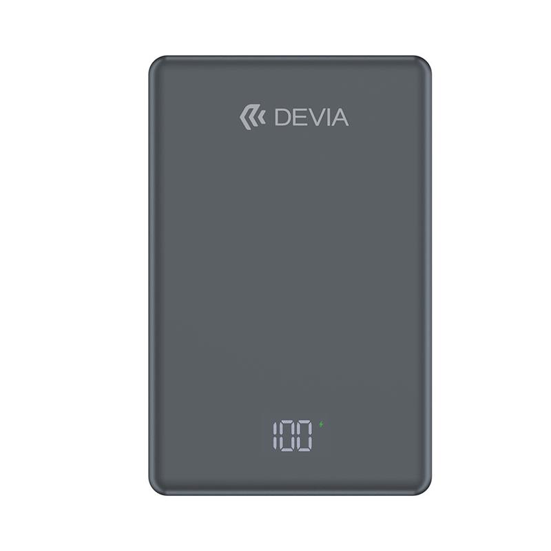 Devia powerbank Extreme Speed Series Mini Magnetic 5.000 mAh PD 20W - Space Gray 
