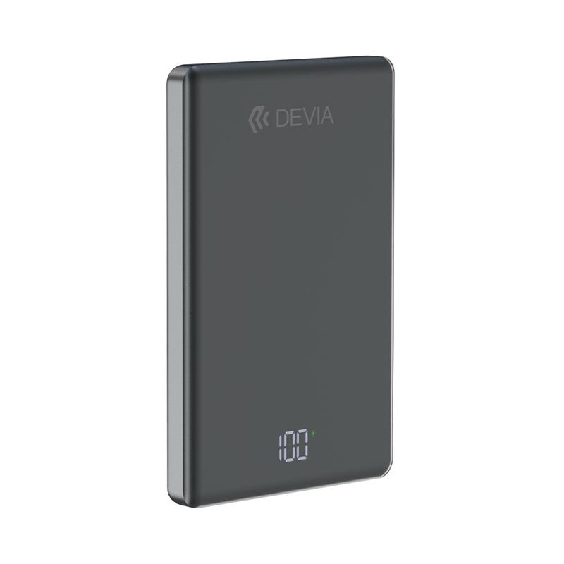 Devia powerbank Extreme Speed Series Mini Magnetic 5.000 mAh PD 20W - Space Gray 