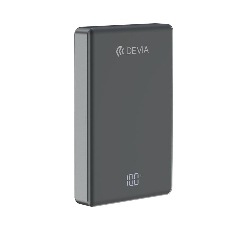 Devia powerbank Extreme Speed Series Mini Magnetic 10.000 mAh PD 20W - Space Gray 