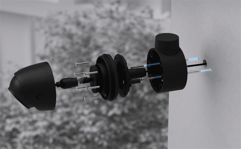 Ubiquiti UniFi Turret / Dome Camera - držiak pre zavesenie kamery (čierna) 