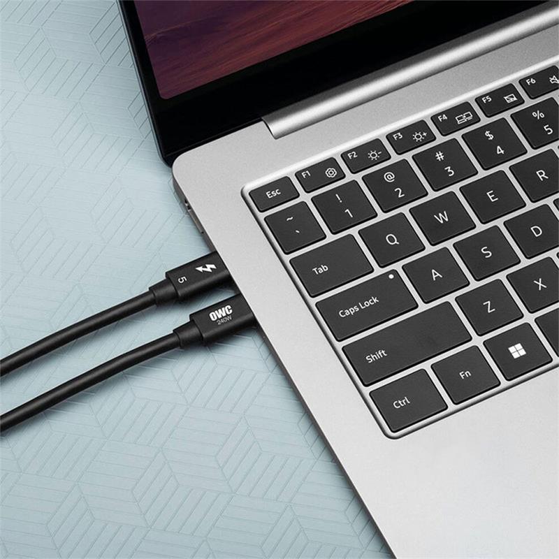 OWC kábel Thunderbolt 5 / USB-C Cable 0.8m - Black 