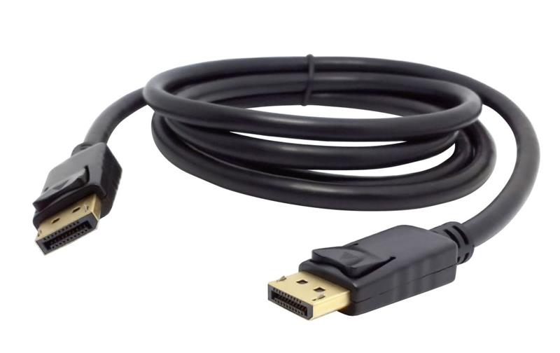 PremumCord DisplayPort 1.4 kábel M/M, pozlátené konektory, 0.5m 
