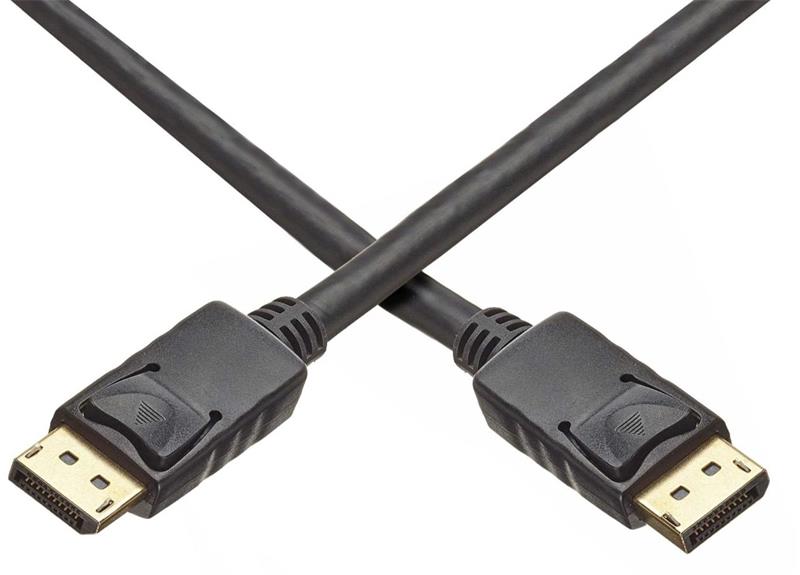 PremumCord DisplayPort 1.4 kábel M/M, pozlátené konektory, 1.5m 