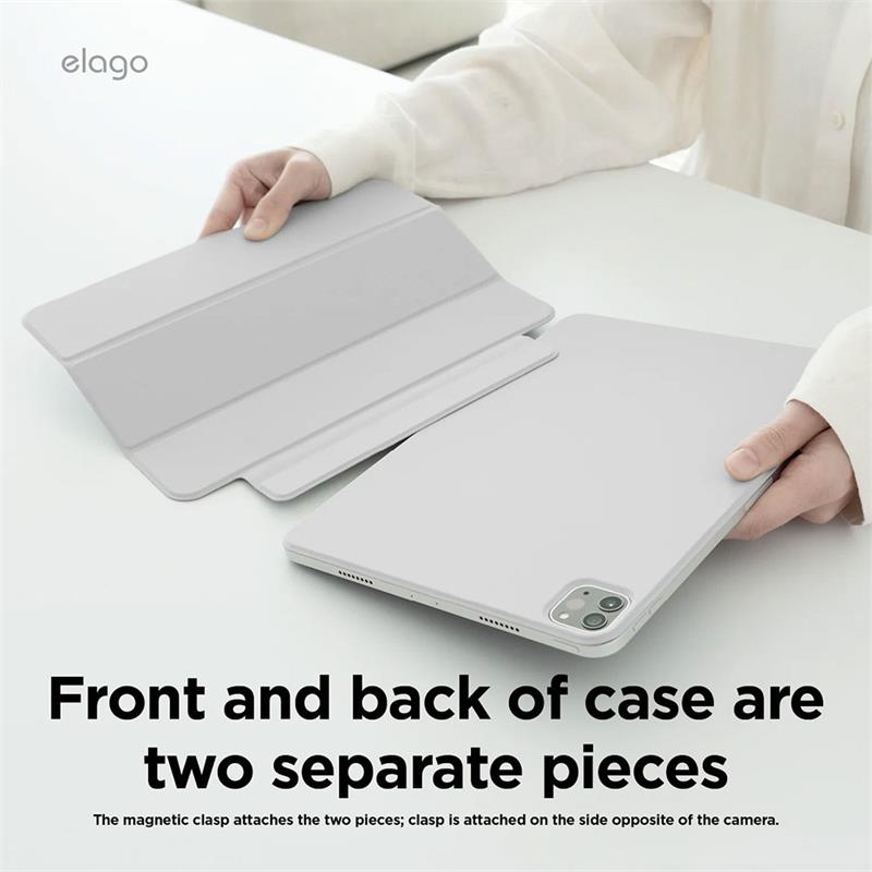 Elago puzdro Magnetic Folio Case pre iPad Pro 11" M4/M5 - Dark Gray 