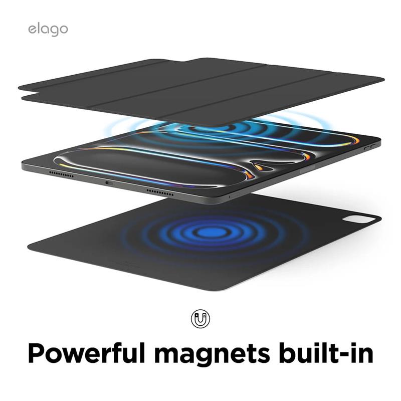 Elago puzdro Magnetic Folio Case pre iPad Pro 13" M4/M5 - Sand Pink 