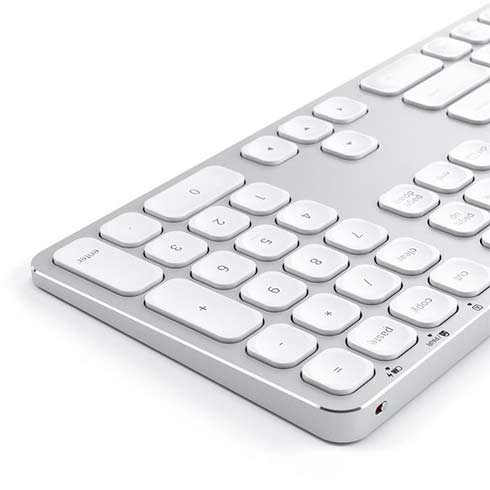 Satechi klávesnica Aluminium Bluetooth Keyboard - Silver