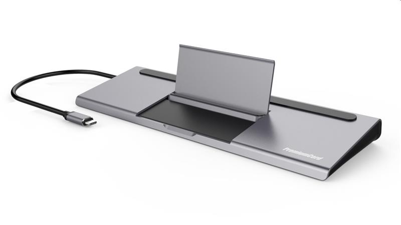 PremiumCord USB-C Full Size MST Dokovacia stanica vhodná pod notebook 
