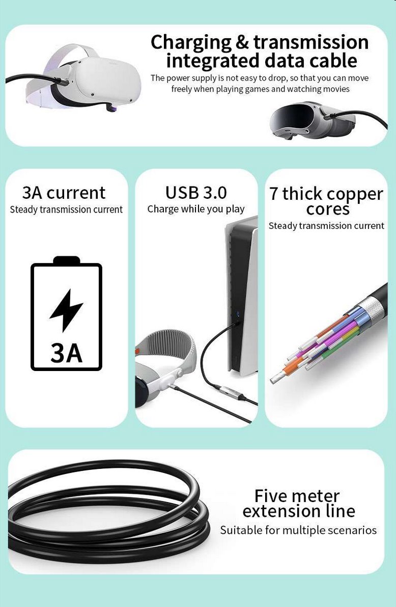 PremiumCord USB-C repeater a predlžovací kábel Male-Female, 5Gbps Aluminium 5m 