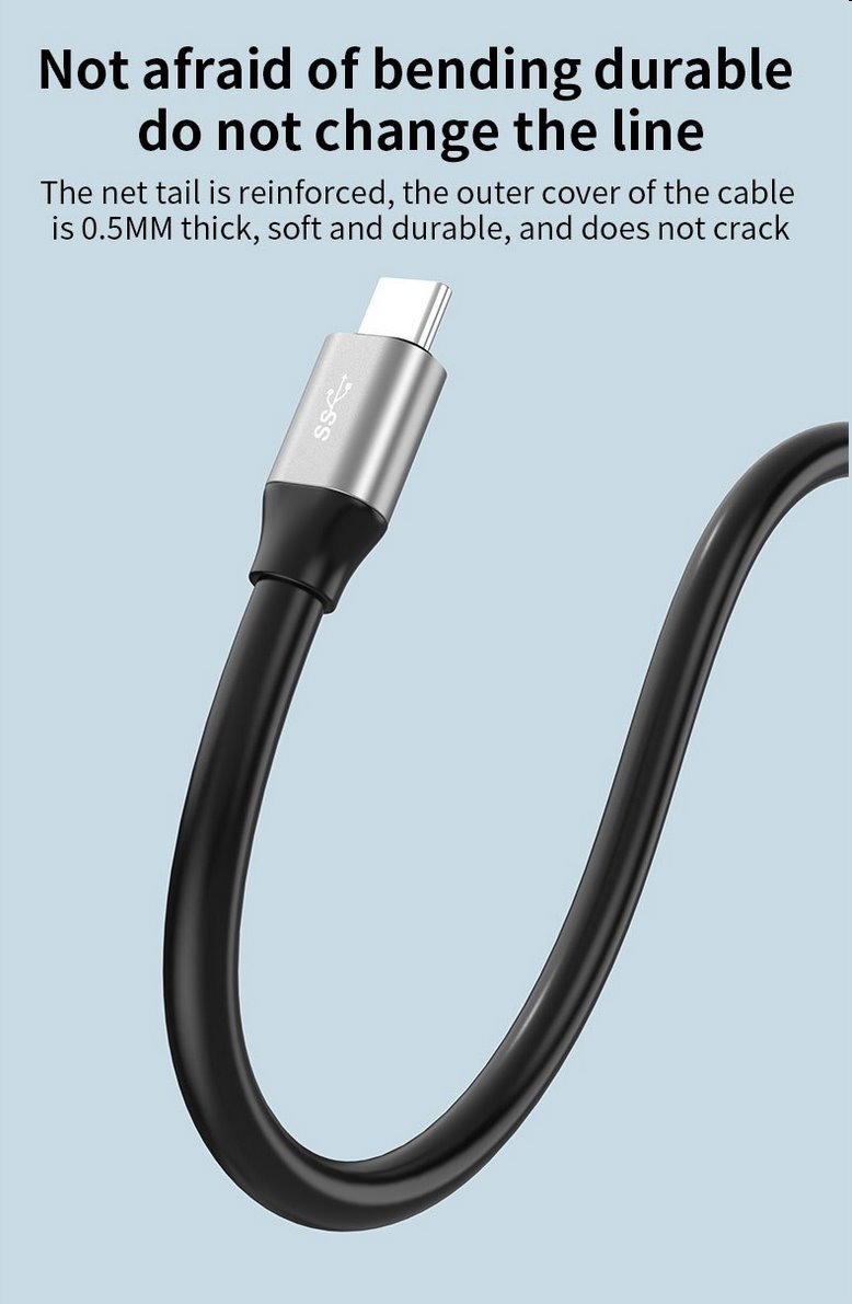PremiumCord USB-C repeater a predlžovací kábel Male-Female, 5Gbps Aluminium 5m 