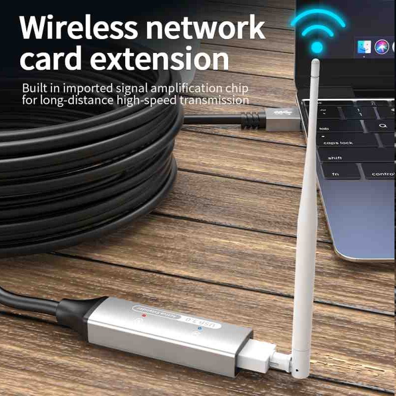 PremiumCord USB 3.2 repeater a predlžovací kábel Male-Female, 5Gbps Aluminium 5m 