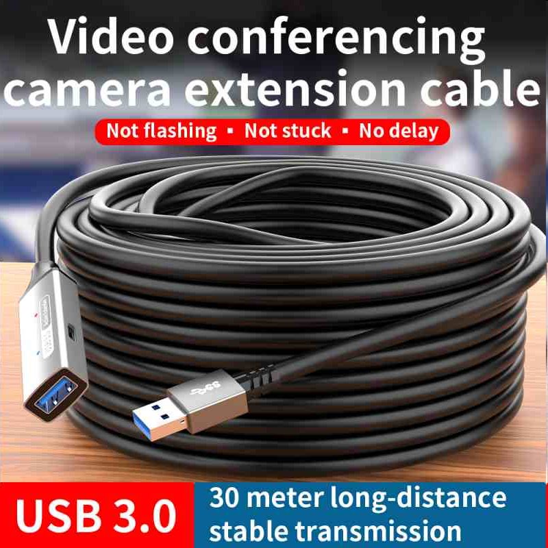 PremiumCord USB 3.2 repeater a predlžovací kábel Male-Female, 5Gbps Aluminium 5m 