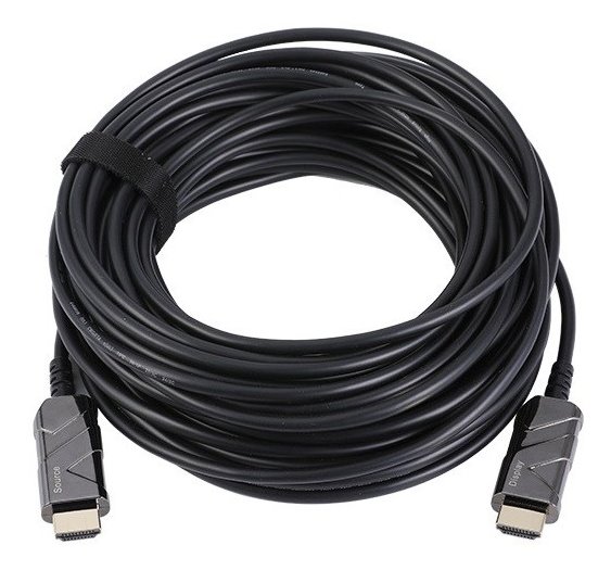PremiumCord Ultra High Speed HDMI 2.1 optický fiber kabel 8K@60Hz, pozlátený 5m 