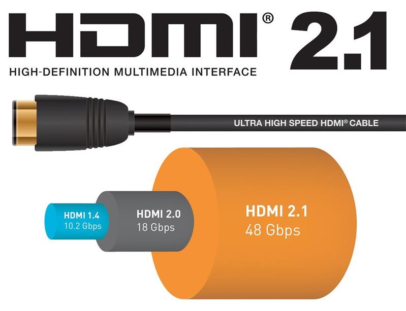 PremiumCord Ultra High Speed HDMI 2.1 optický fiber kabel 8K@60Hz, pozlátený 5m 