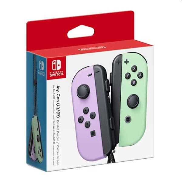 Nintendo Joy-Con Pair, pastel purple / pastel green 