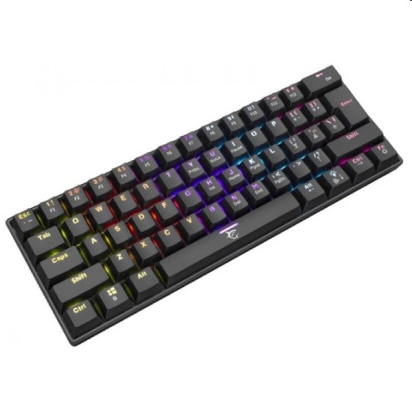White Shark Mechanical gaming keyboard SHINOBI, US, blue switch, black 