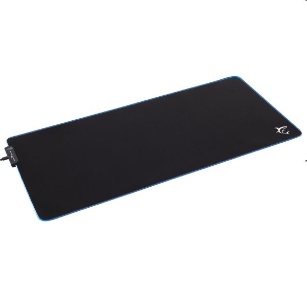 White Shark Mousepad LED LUMINOUS XL, 800x350 mm, black 