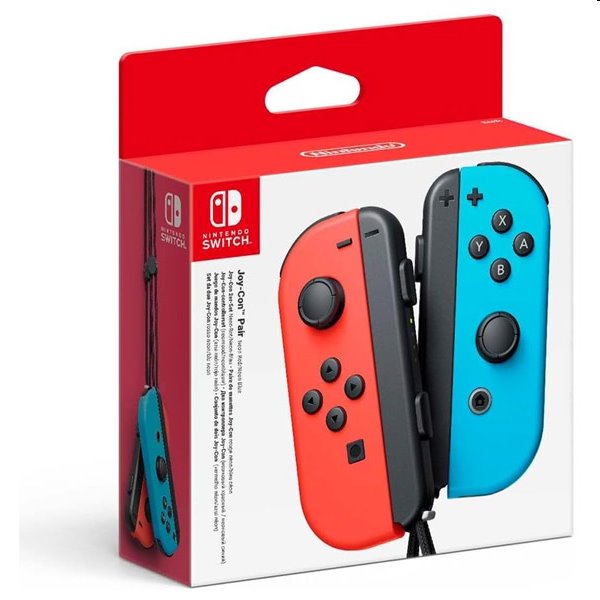Nintendo Joy-Con Pair, neon red / neon blue 