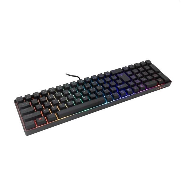 White Shark Gaming keyboard GLADIUS, US, black 