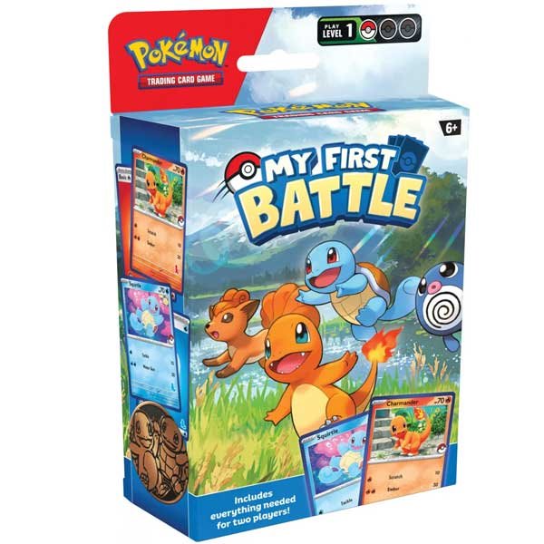 PKM My First Battle Charmander vs Squirtle (Pokémon) 