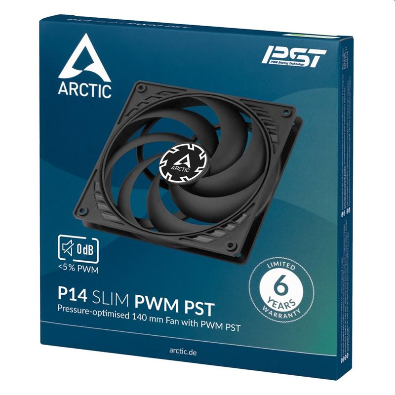 Arctic ventilátor P14 Slim PWM PST 