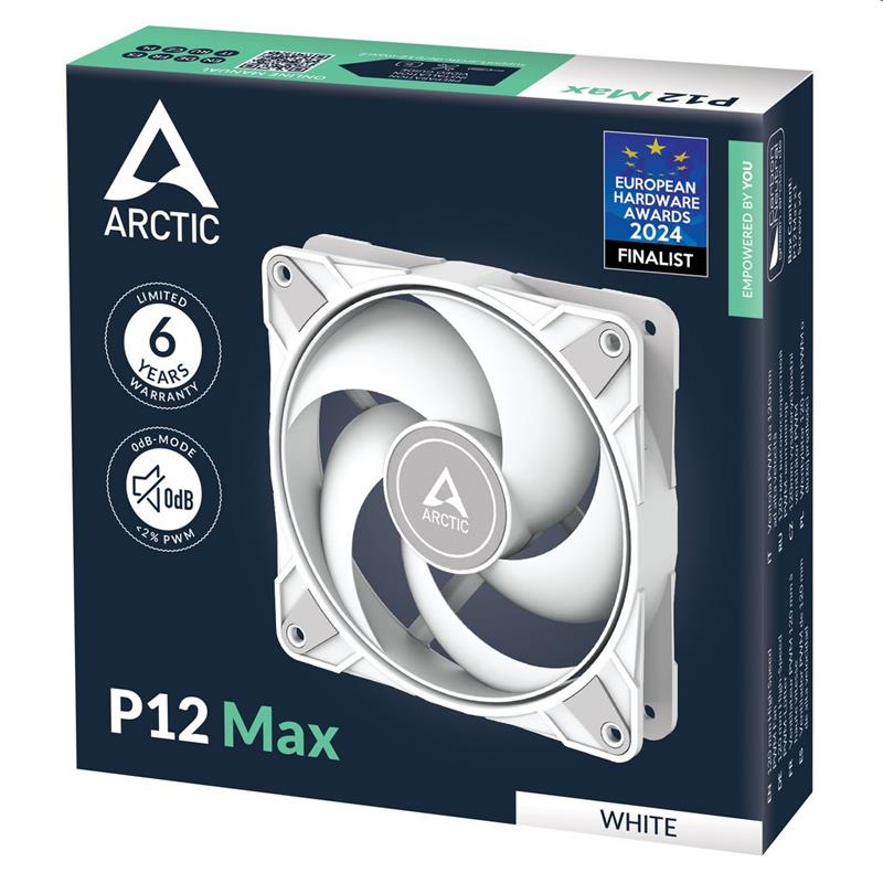 Arctic ventilátor P12 Max white 