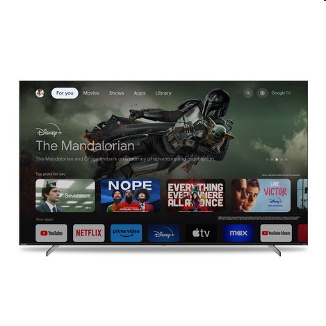 Thomson 100QG7C14 - Google TV 100" QLED Pro, 4K, 144 Hz, 4x HDMI, 3x USB 