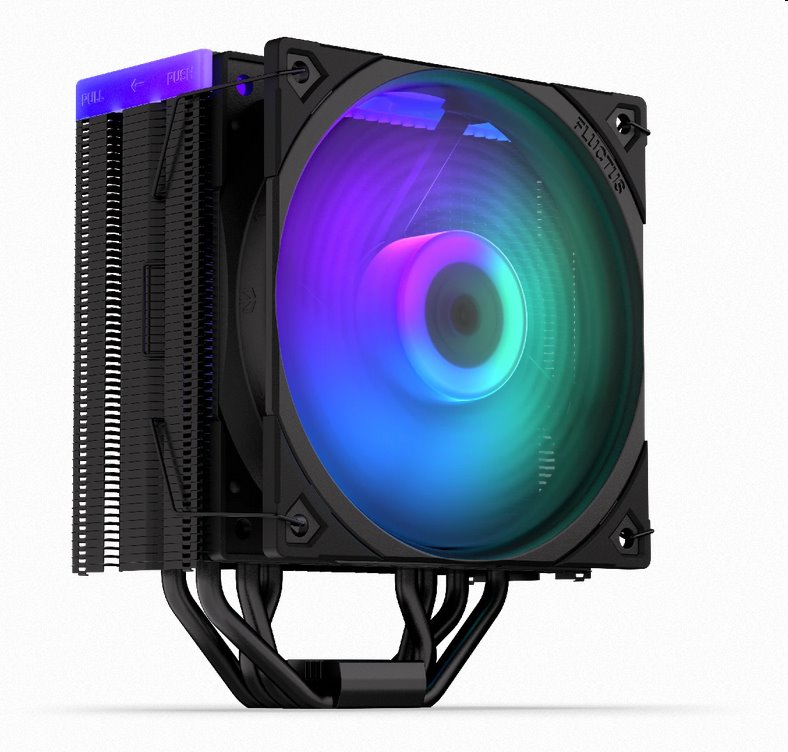 ENDORFY chladič CPU Fera 5 Black ARGB / ultratichý/ 120mm fan/ 4 heatpipes / PWM/ pre Intel a AMD  