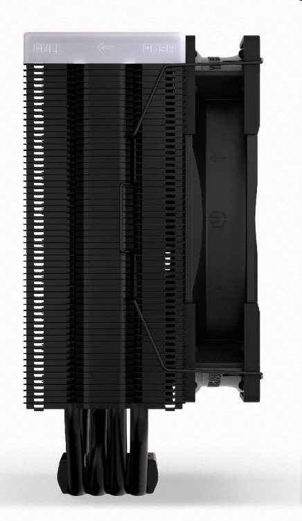 ENDORFY chladič CPU Fera 5 Black ARGB / ultratichý/ 120mm fan/ 4 heatpipes / PWM/ pre Intel a AMD  