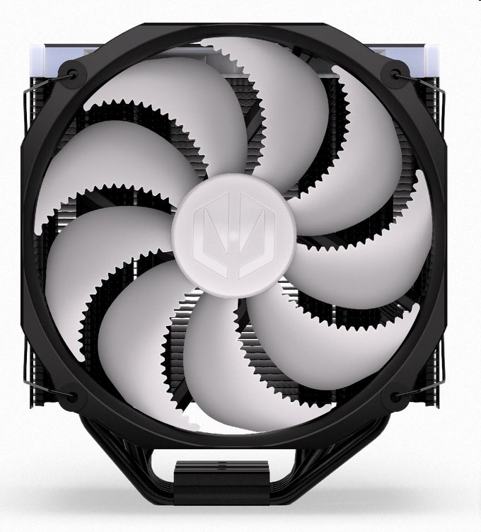 ENDORFY chladič CPU Fortis 5 Black ARGB / 140mm fan/ 6 heatpipes / PWM / nanoreset controller / pre Intel a AMD  