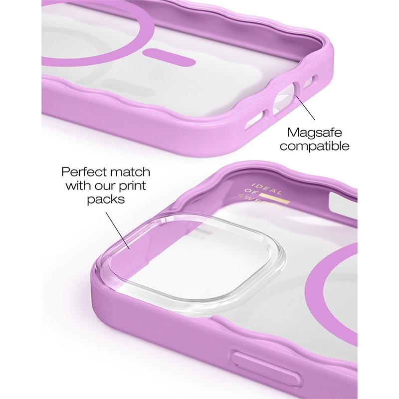 iDeal Frame Case MagSafe iPhone 13/14/15/16e/17e Pink 