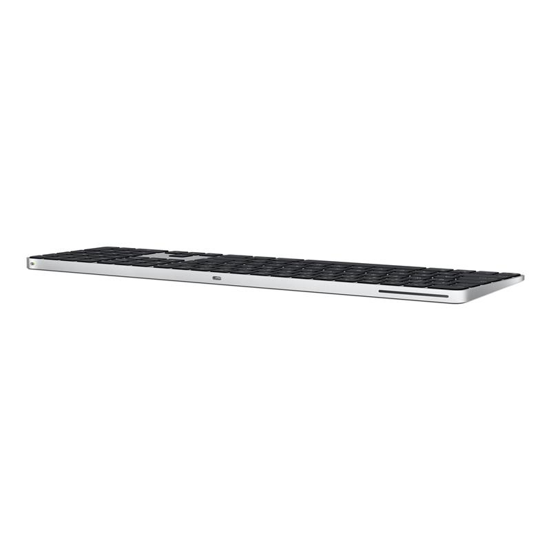 Apple Magic Keyboard s Touch ID a Numerickou klávesnicou - SK - čierne klávesy (USB-C) 