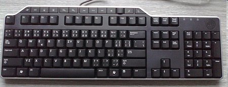 Dell klávesnica KB522 multimedia CZ/ SK bez myši 