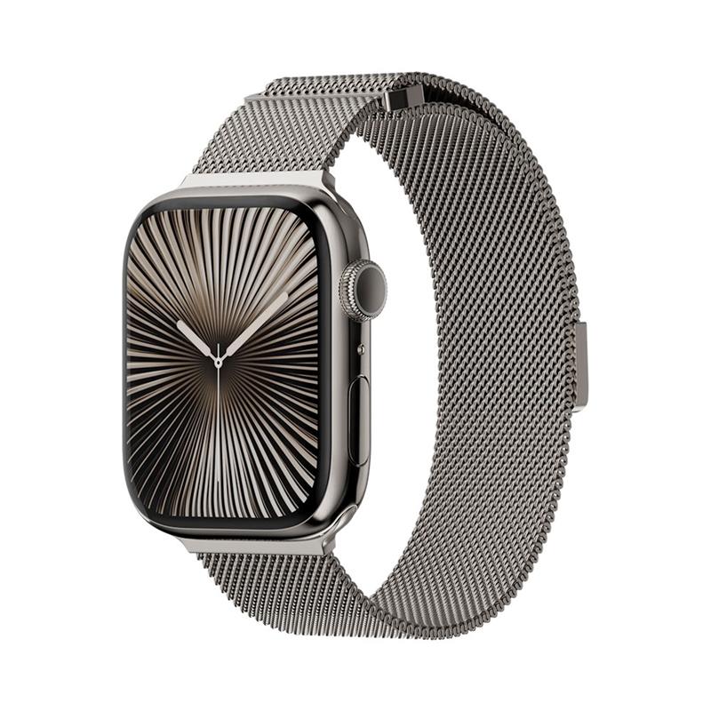 SwitchEasy remienok Mesh Stainless Steel pre Apple Watch 40/41/42mm - Natural 