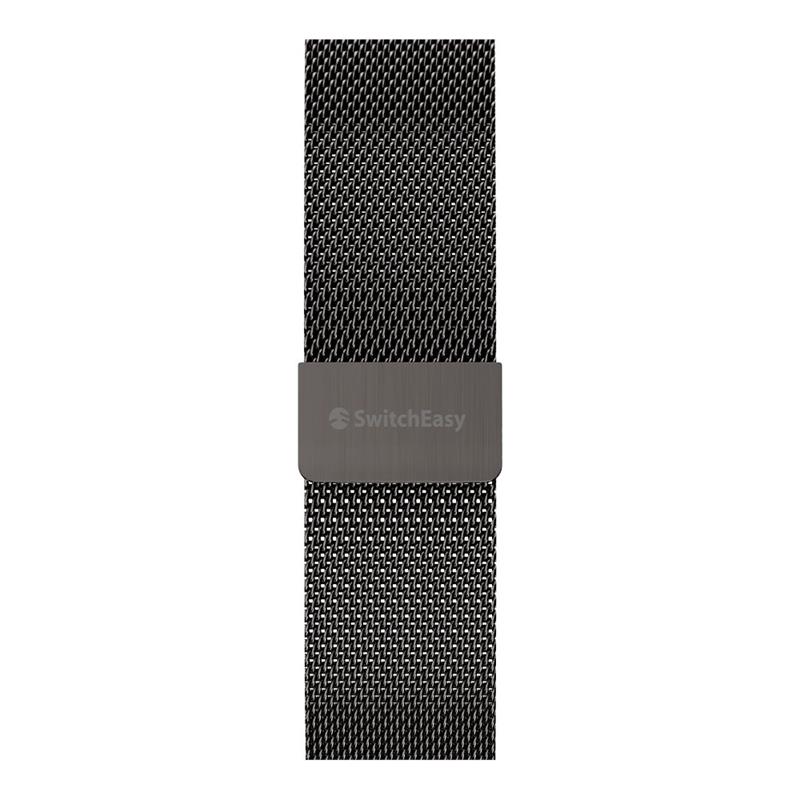 SwitchEasy remienok Mesh Stainless Steel pre Apple Watch 44/45/46mm - Slate 