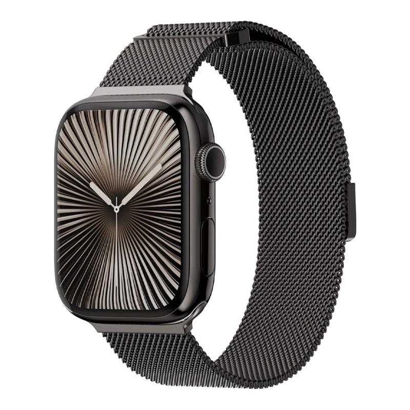 SwitchEasy remienok Mesh Stainless Steel pre Apple Watch 44/45/46mm - Slate 