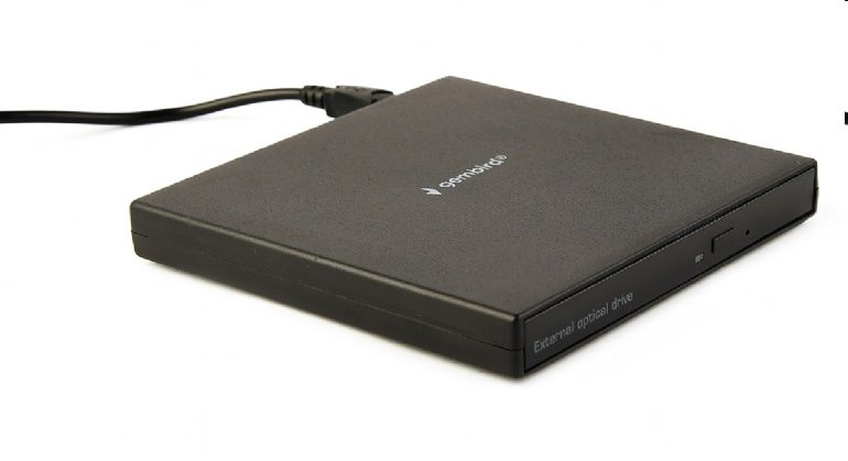 DVD-ROM napalovačka, externý, USB, GEMBIRD DVD-USB-02 