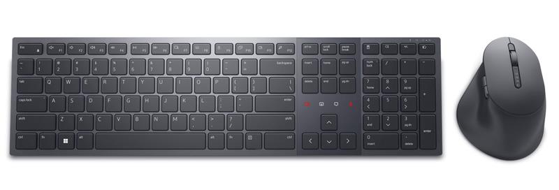 Dell Premier Collaboration Keyboard and Mouse - KM900 - US International (QWERTY) 