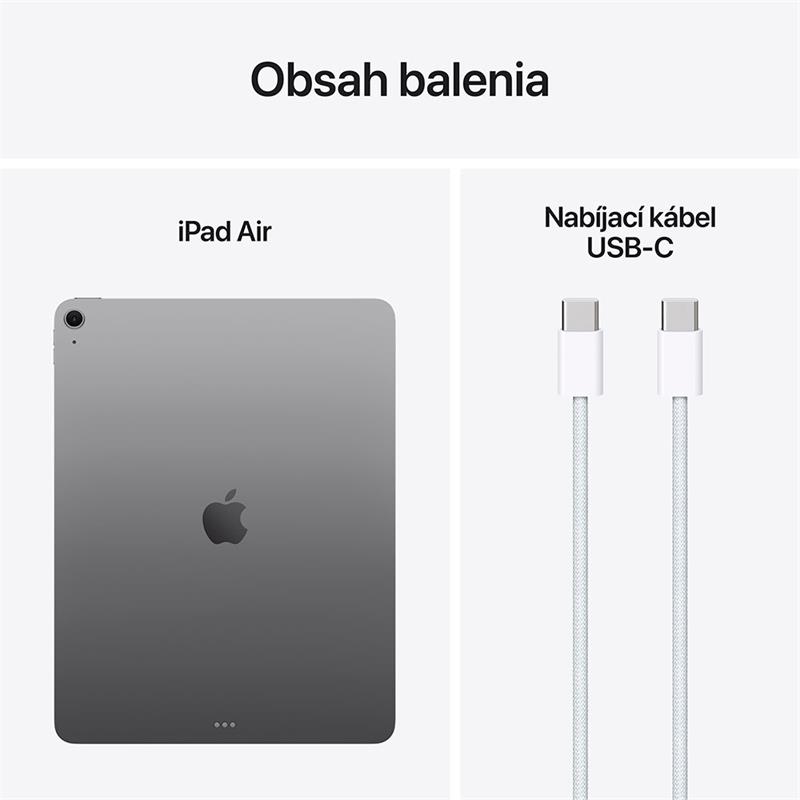 iPad Air 13" Wi-Fi 256GB Kozmický sivý (2025) 