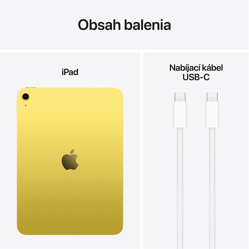 iPad 11" Wi-Fi 128GB Žltý 