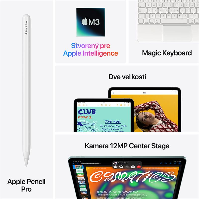 iPad Air 13" Wi-Fi + Cellular 1TB Modrý (2025) 