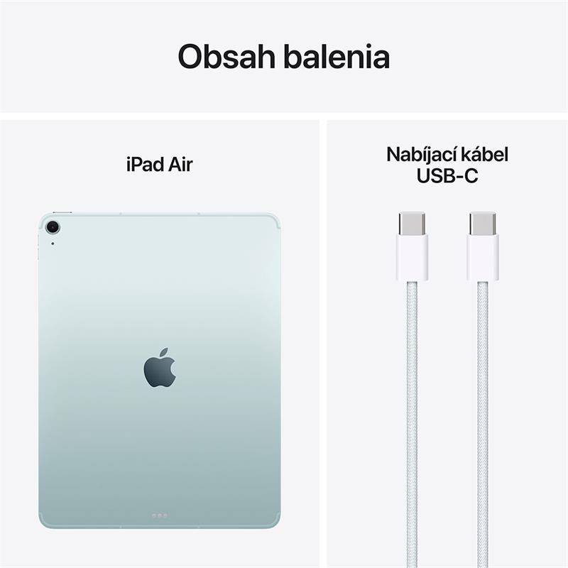 iPad Air 13" Wi-Fi + Cellular 1TB Modrý (2025) 