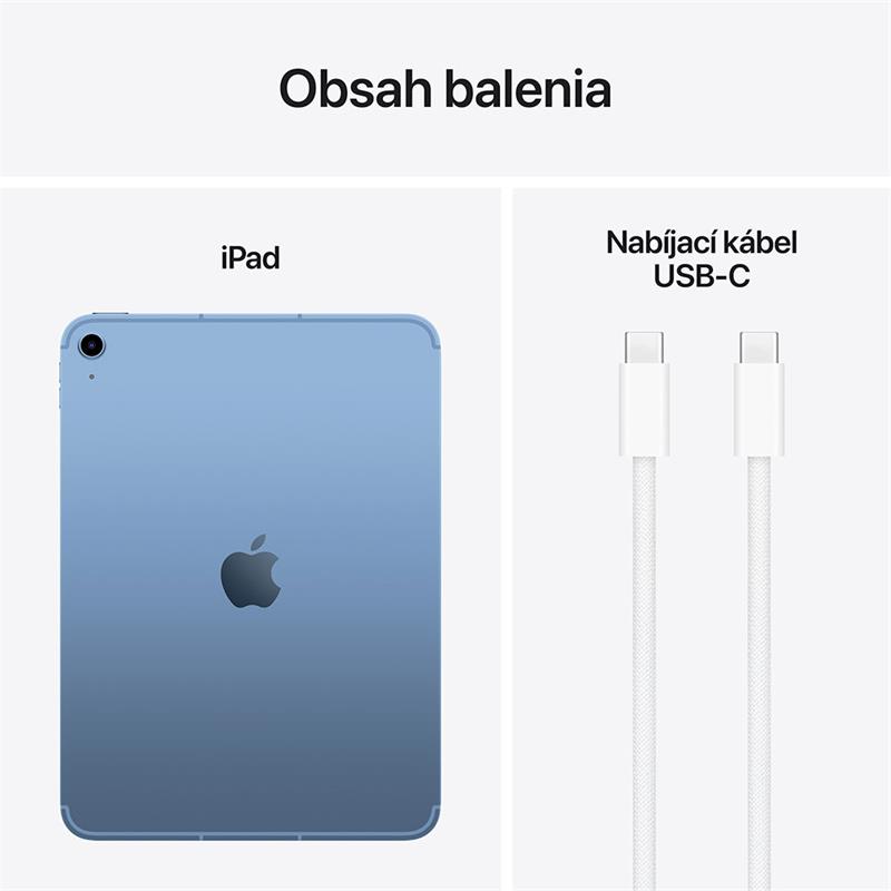 Apple iPad 11"/ Wi-Fi + Cellular/ 10, 86"/ 2360x1640/ 512GB/ iPadOS18/ Blue 